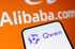 Qwen KI-Modell von Alibaba.com auf Smartphone - Chinesische Künstliche Intelligenz.