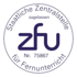 ZFU-Siegel, staatlich zugelassen