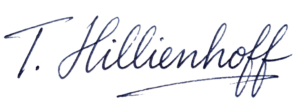 Unterschrift Tom Hillienhoff