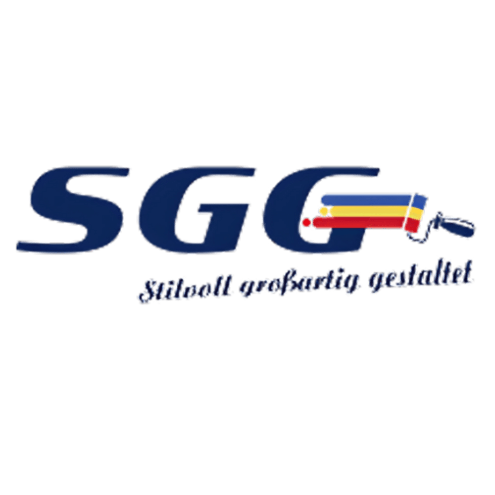 SGG-Logo mit blauem Text, darunter „Spätantike, großflächig, gegliedert“ und einer rumänischen Flagge als Pinselstrich.