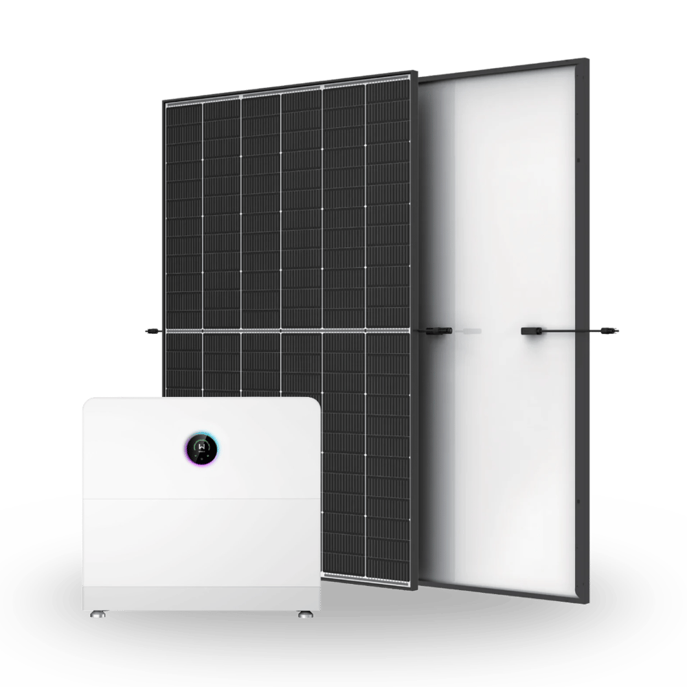 PV-Komplettsystem mit Modulen und Speicher