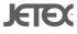 Grauer JETEX-Schriftzug auf dunkelgrünem Hintergrund, mit einem eingetragenen Warenzeichen-Symbol.