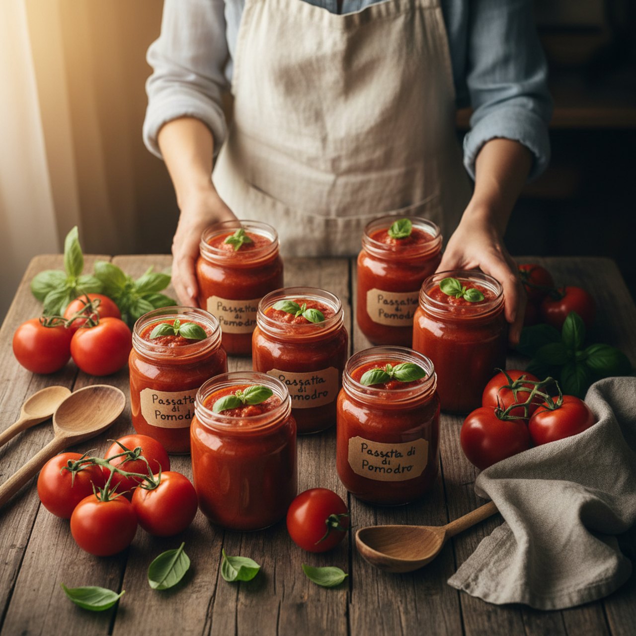 Tomatensugo einkochen
