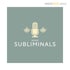 Beige Mikrofon mit Schallwellen auf türkisem Hintergrund, darunter "ADHS SUBLIMINALS" und "mind.body.soul".