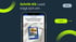 Smartphone zeigt E-Mail mit der Überschrift "Dein persönliches Raum-Make-over ist fertig!", daneben ein "SWIPE"-Button.
