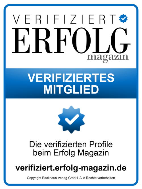 Erfolg Magazin: verifiziertes Mitglied