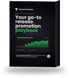 Tracks to the Max release promotion playbook featuring a listener growth bar chart for Spotify and YouTube music promotion.