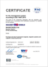 Magnetworld ISO 14001 certificate