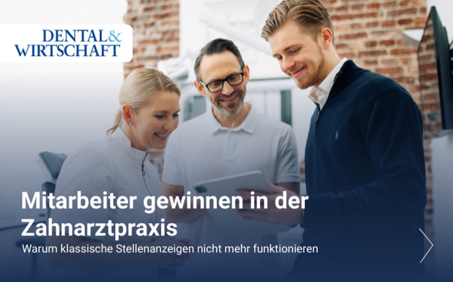 Leo McGuire in der Dental & Wirtschaft