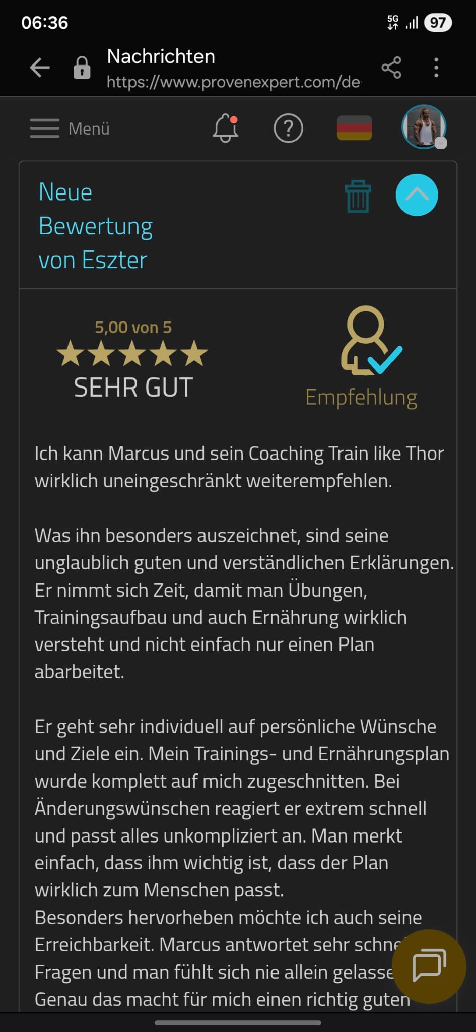 Kundenbewertung 8
