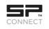 Dunkles SP Connect Logo mit stilisierten Buchstaben S und P über dem Schriftzug CONNECT auf schwarzem Hintergrund.