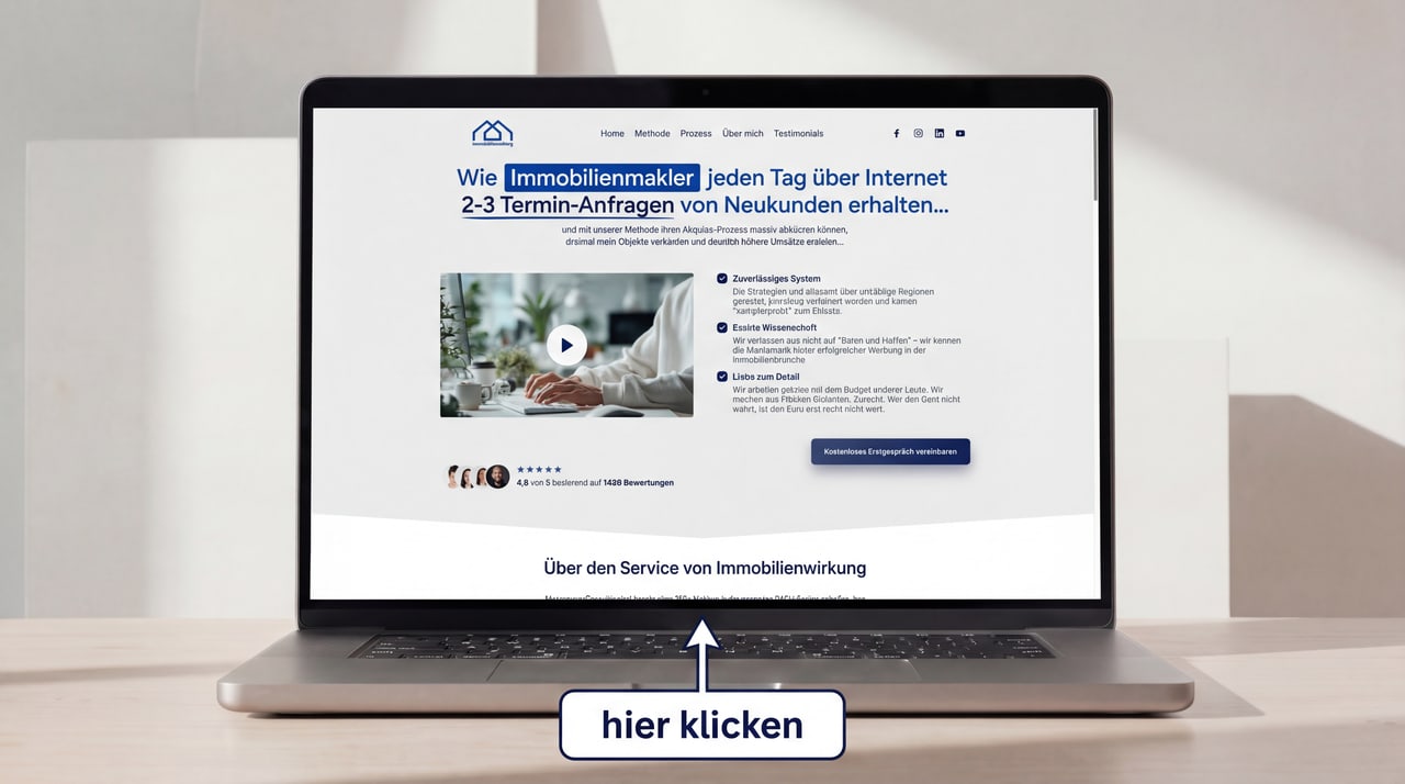 Vorschau der Demo-Website für ein Beratungsbüro