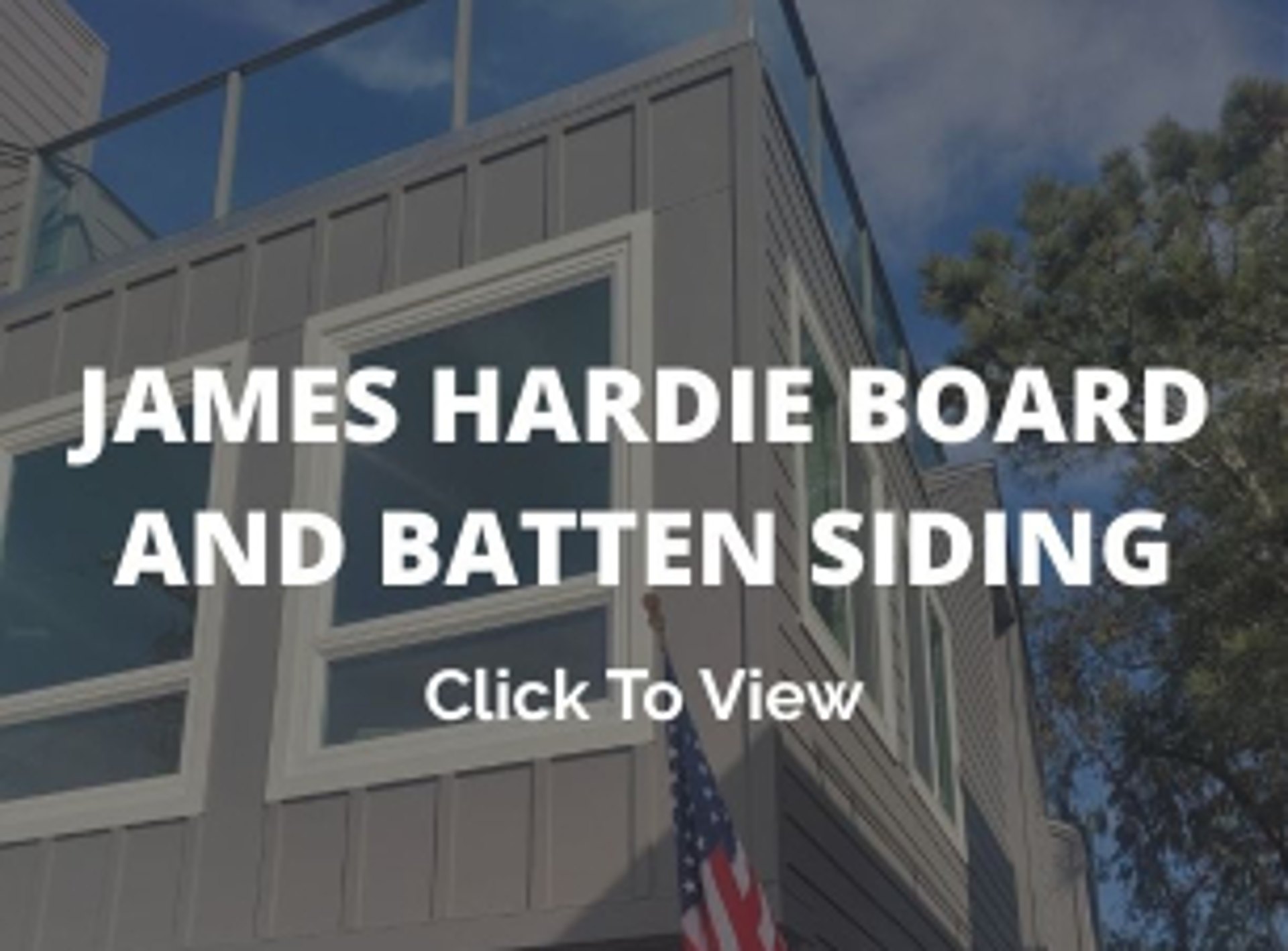 James Hardie Board and Batton Siding