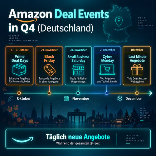 Amazon Deal Events im Überblick: So holst Du aus den Prime Deal Days das Maximum raus