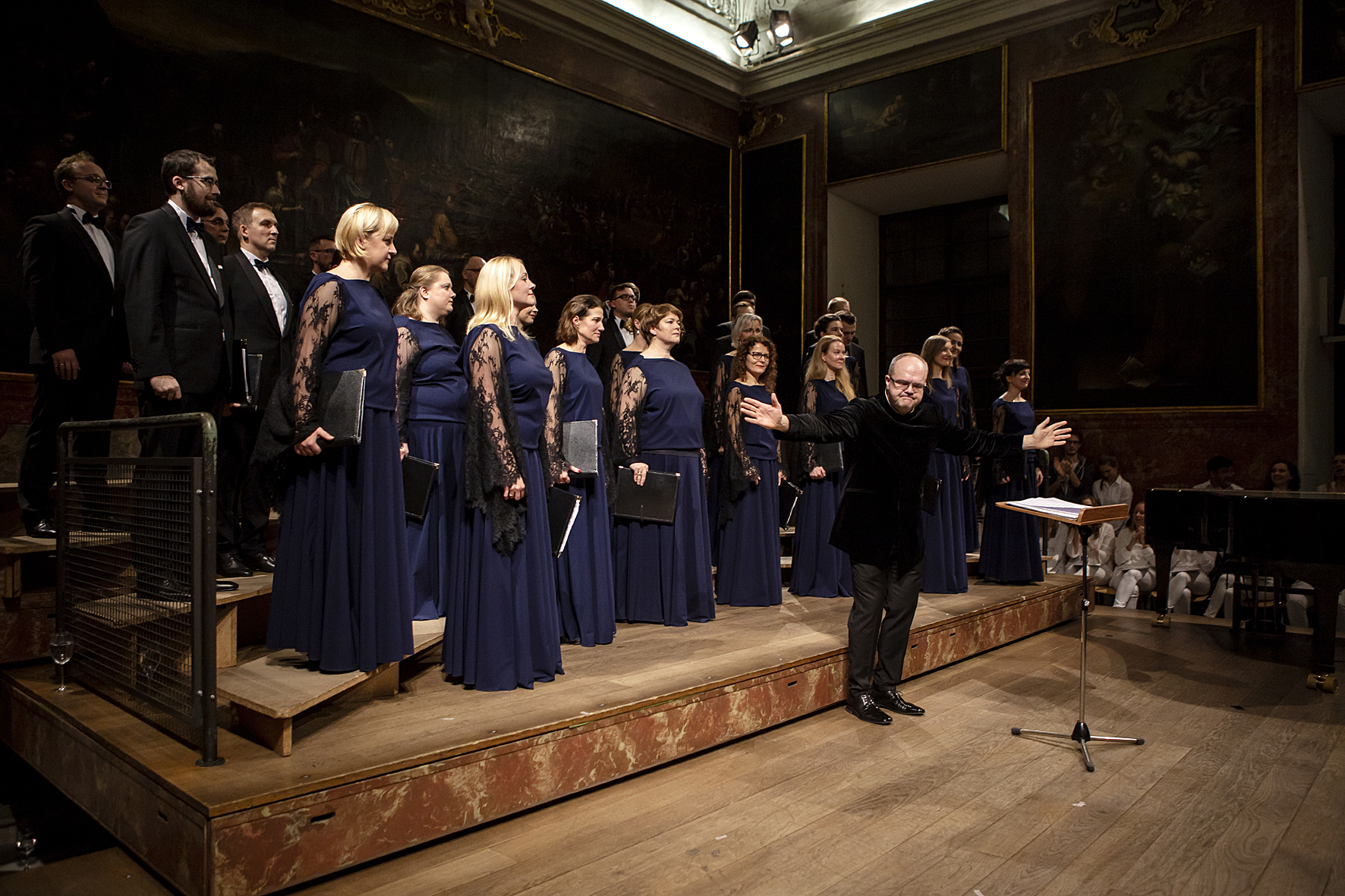 Standing ovation for the Latvian State Choir Latvija at Voices of Spirit 2018 in Graz