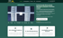 Dunkelgrüne Webseite mit "KERZ" Logo, Video von Solarmodulen und Text "Professionelle Photovoltaik-Montage in Sachsen & Sachsen-Anhalt".