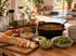 Mittagessen und Tee beim Tagesretreat