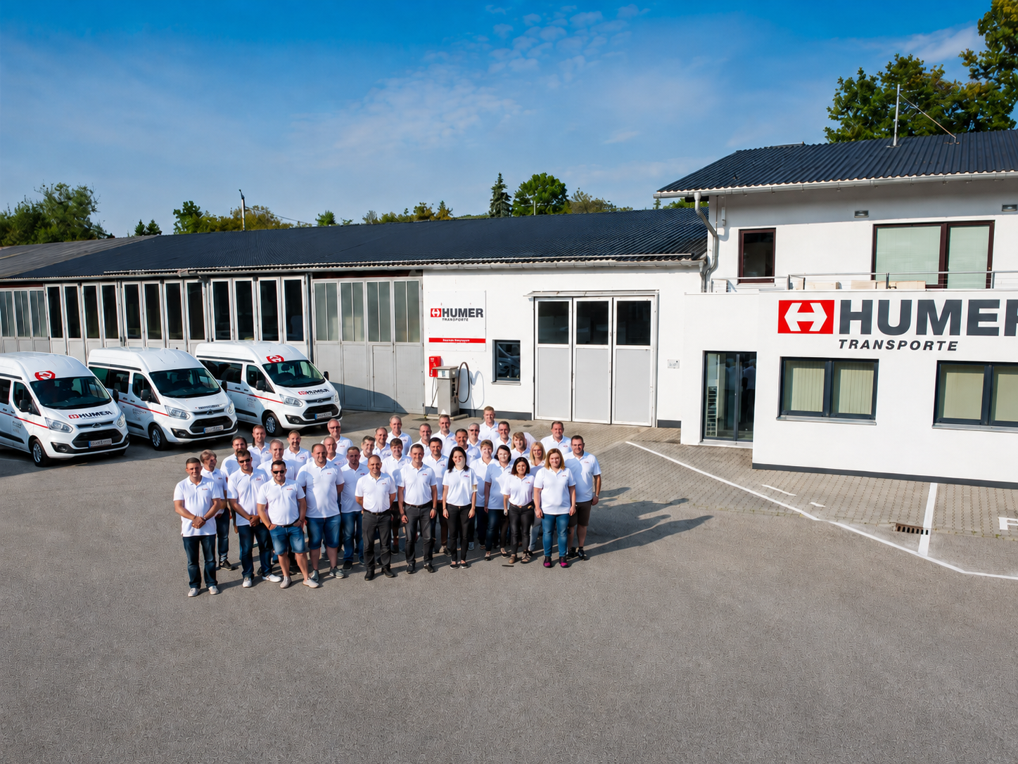 Arbeitsalltag bei Humer Transporte