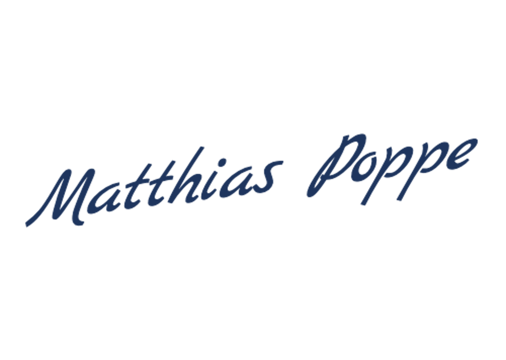 Unterschrift Matthias Poppe