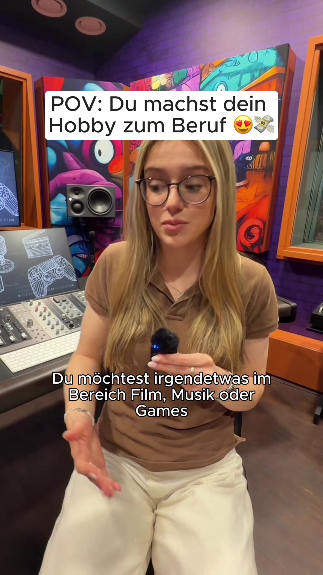 Standbild aus dem Beitrag über den Weg vom Hobby zum Beruf