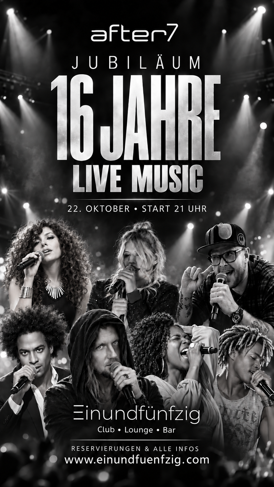 After7 Jubiläum Live Music Night