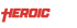 The word "HEROIC" in red text followed by the number "30" in white text on a dark green background.