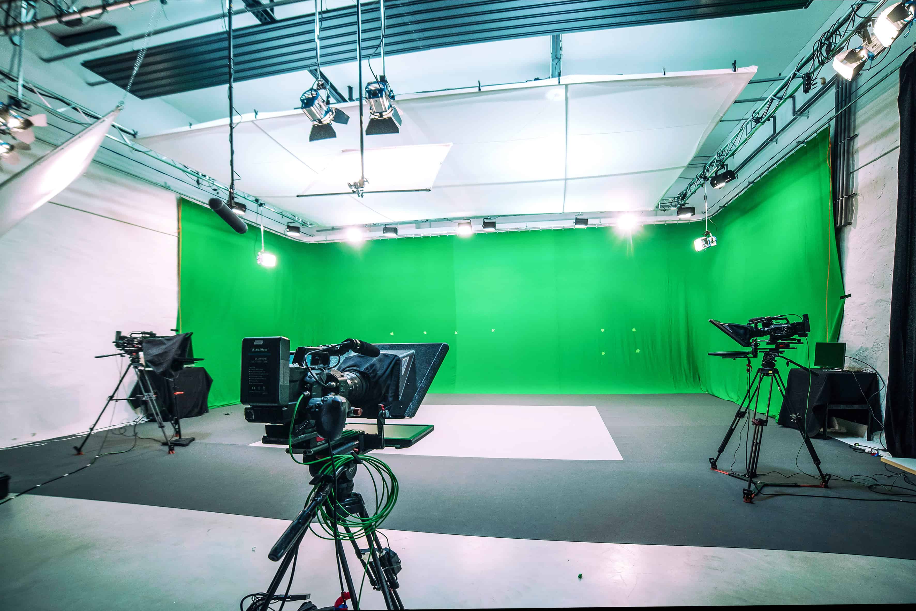 Greenscreen im Mietstudio NRW