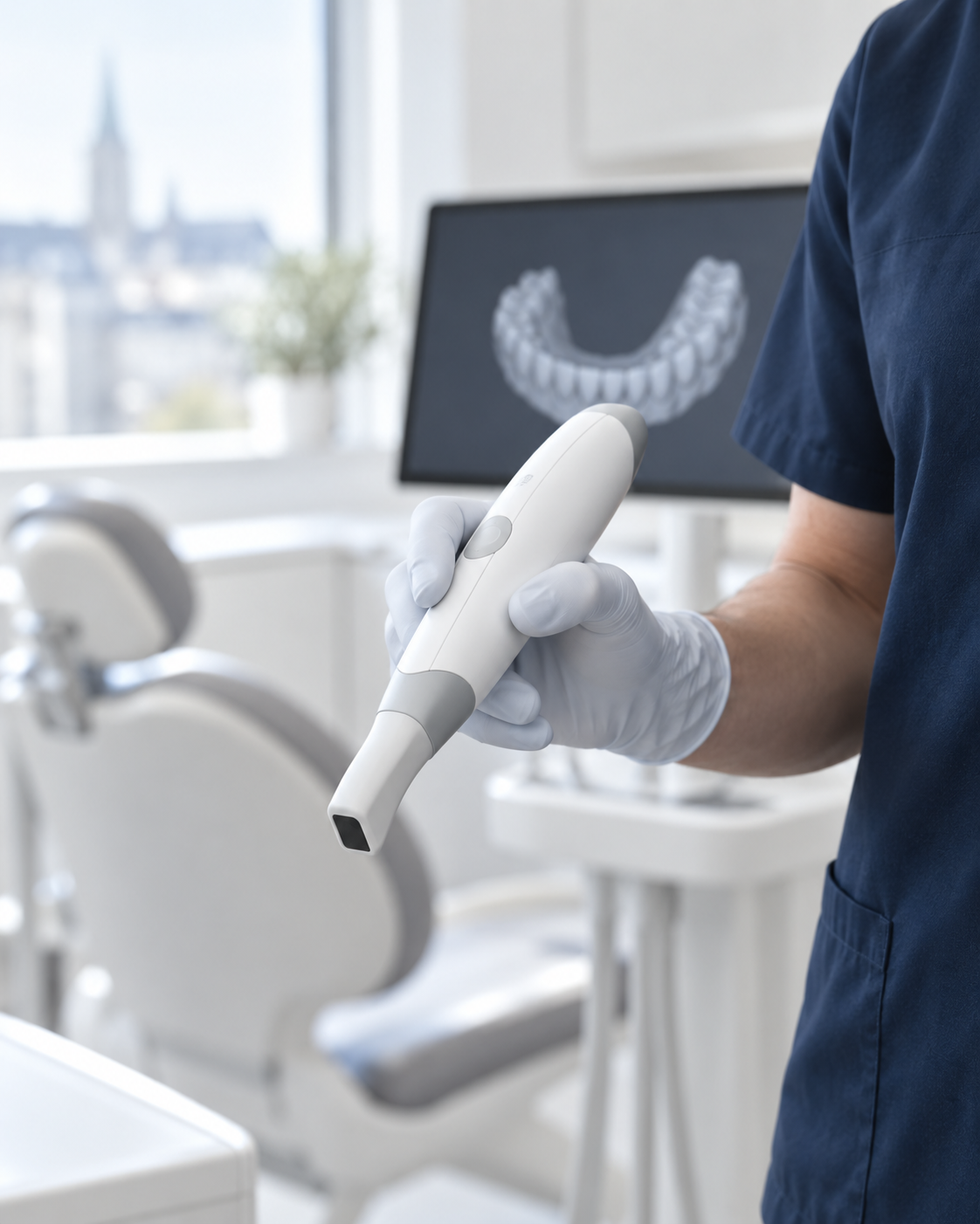 Intraoralscanner für den digitalen Zahnabdruck