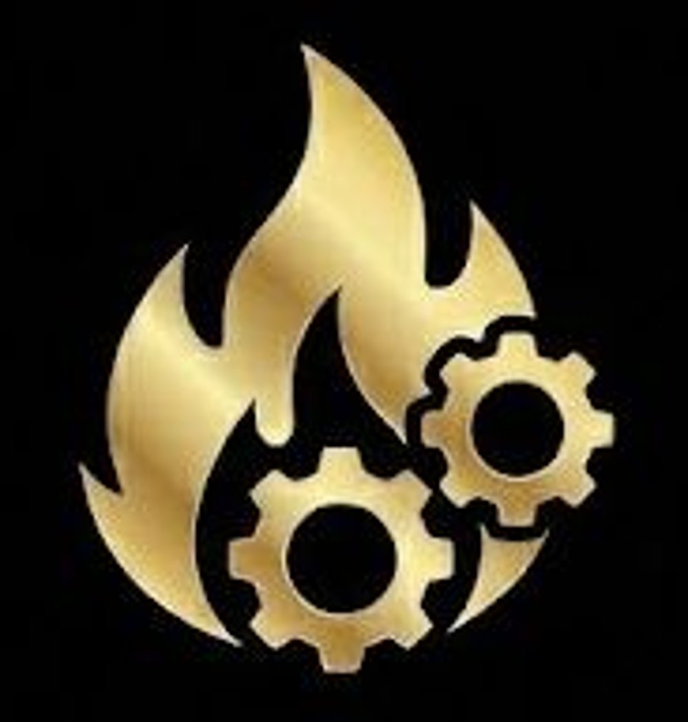 Zwei Personen sitzen an einem Tisch und unterhalten sich; Sprechblasen mit drei Punkten schweben über ihnen.