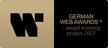 German Web Awards: Award winning project 2025