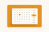 Digitaler Kalender zur Terminbuchung mit ausgewähltem Datum am 10. und markierter Uhrzeit um 10:45 Uhr.