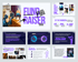 Multi-slide nonprofit fundraising deck for Playful People Productions with performance metrics, photos, budgets, and mission storytelling.