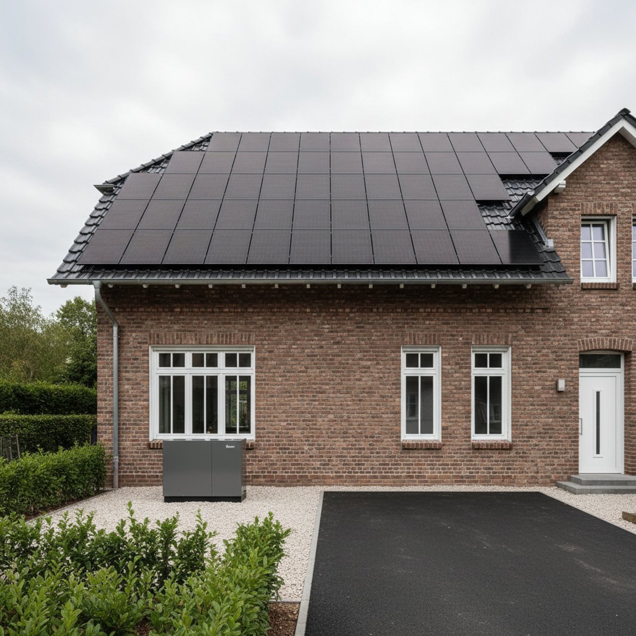 Altbau Einfamilienhaus mit Photovoltaik und Wärmepumpe