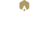 AURA THE NEW FRAMEWORK Logo, weißer Text auf grünem Hintergrund, mit einem sechseckigen goldfarbenen Symbol darüber.