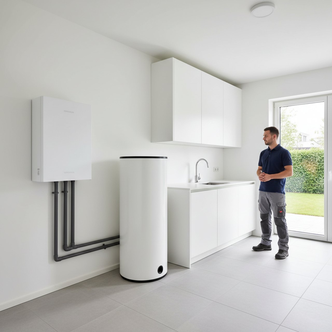 Hybrid zu Wärmepumpe