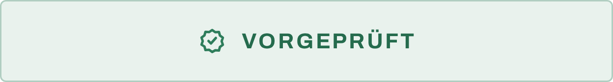 Vorgeprüft