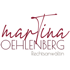 Logo: Martina Oehlenberg in dekorativem Schriftzug