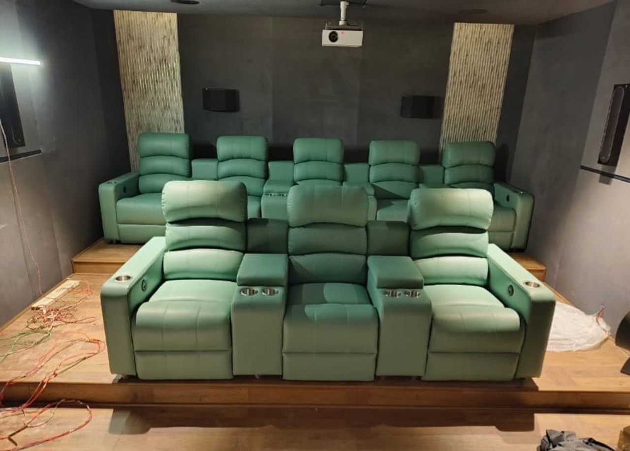 Green Home Theatre Recliners