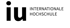 Logo der IU Internationale Hochschule mit den Buchstaben "iu" und dem Text "INTERNATIONALE HOCHSCHULE".