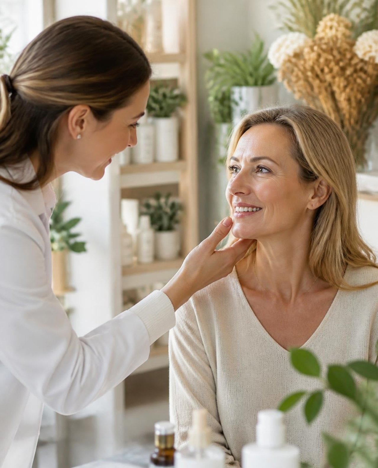 Persönliche Hautberatung mit Naturkosmetik in der Rathaus Apotheke Asperg