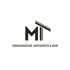 Logo mit dunklem "MT", wobei das "T" ein Dach darstellt, und dem Text "TERRASSENDÄCHER, WINTERGÄRTEN & MEHR".