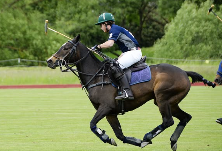Polospieler im Training auf dem Heisterfeldshof