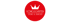Rotes Logo mit weißer Krone und Text „KÖNIGSGARTEN STEAKS & BURGER“.