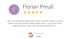 Google Bewertung von Florian Preuß