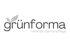 Grünforma Logo mit Text "grünforma" und "mehr als Gartenpflege."