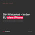 Textkachel von iTechGenius: Siri AI startet, in der EU ohne iPhone
