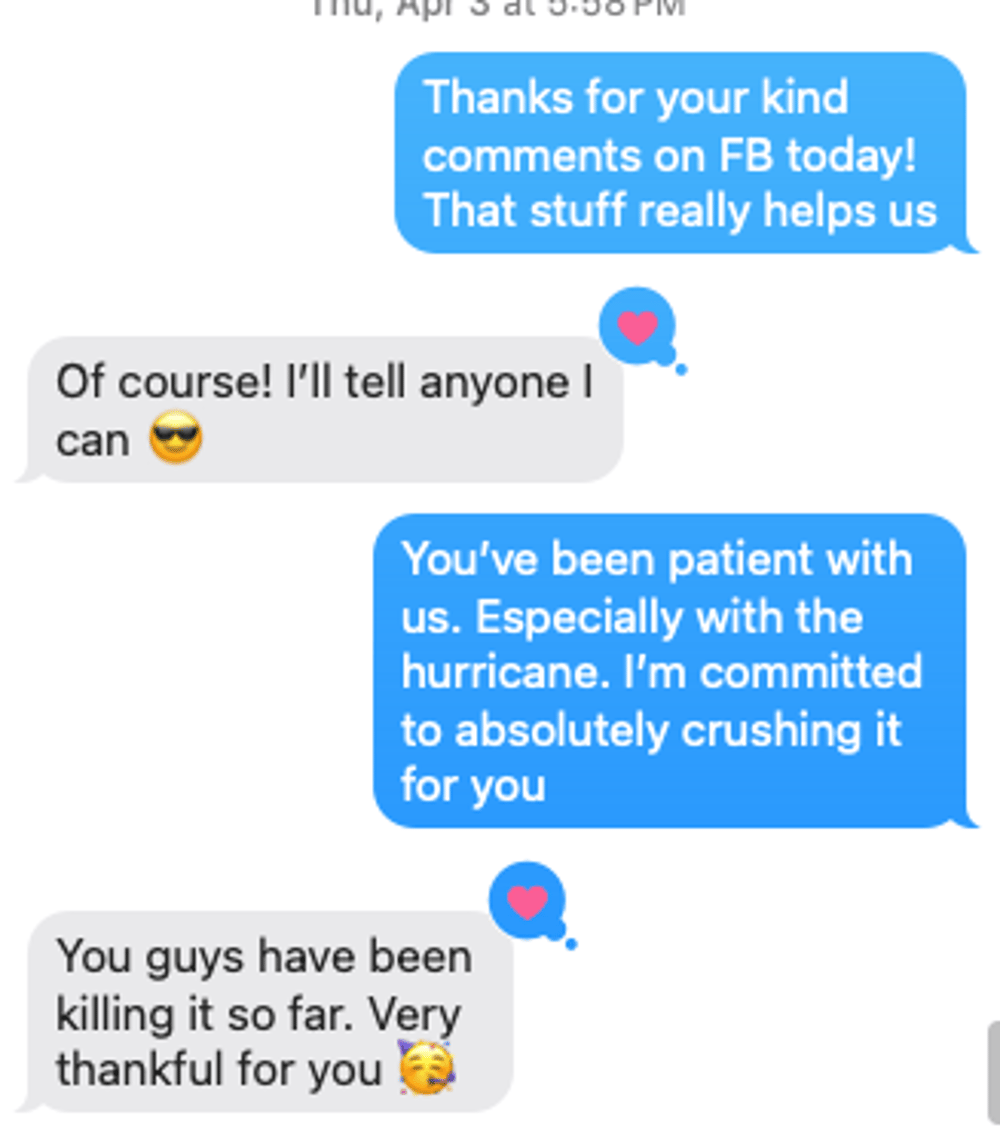 Client result