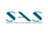 Select Administrative Services logo featuring teal SAS initials on a black background.