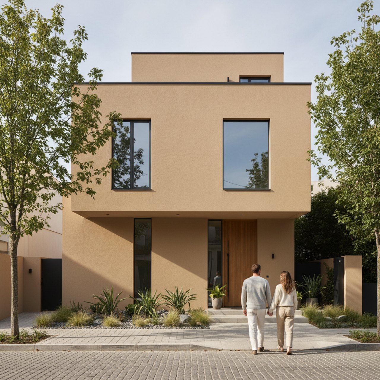 Modernes Stadthaus