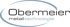Obermeier metall technologie Logo mit zwei geschwungenen Linien